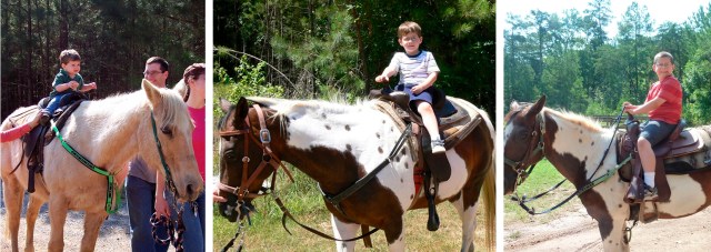 THomas on the horse