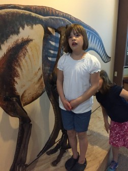 SB2015 -  Dinosaur leg as tall as Lily